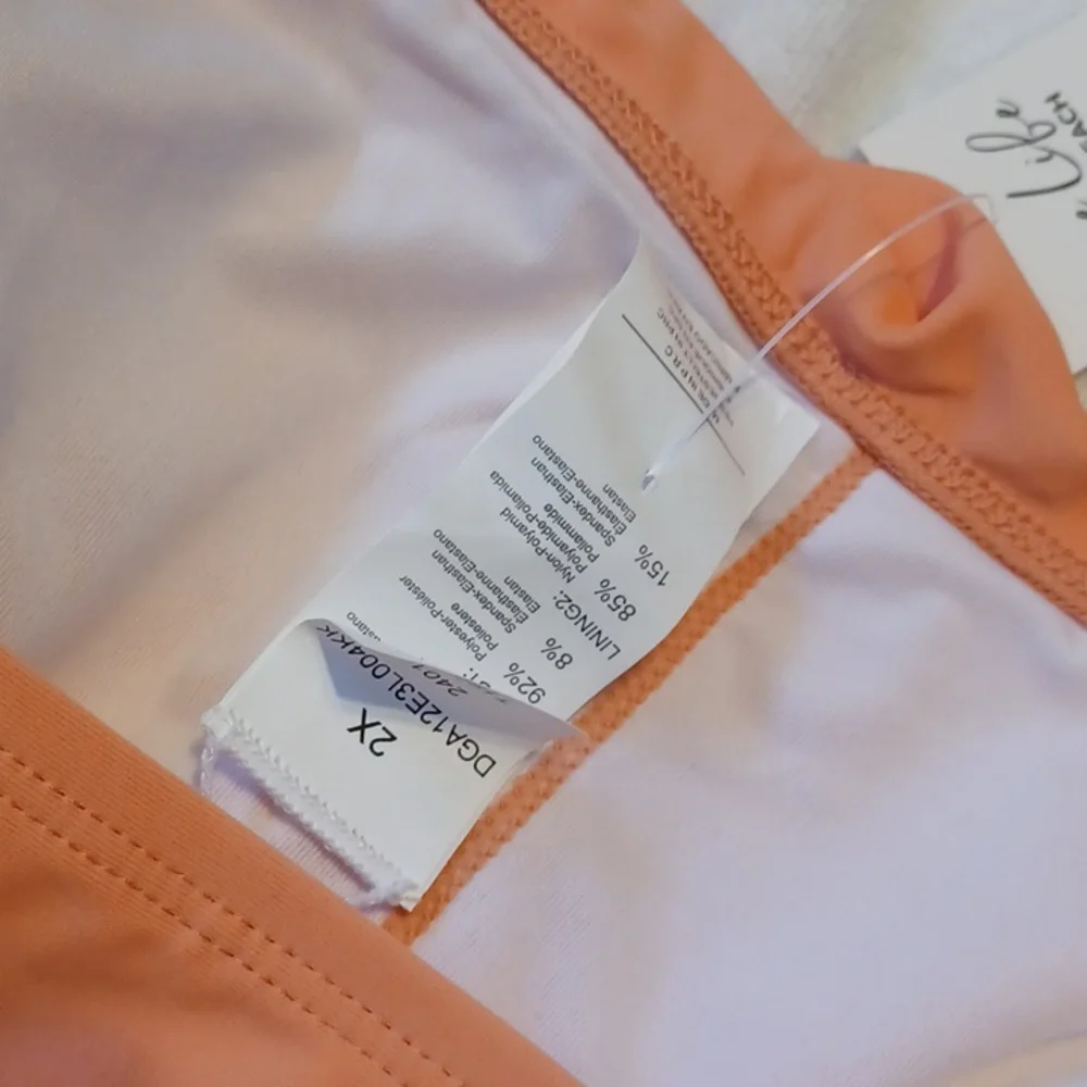 Cupshe Peach Ruffle One-Piece Swimsuit - Picture 3 of 4